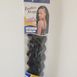 Braid Appeal 24" Crochet Hair - Black (Color 4)